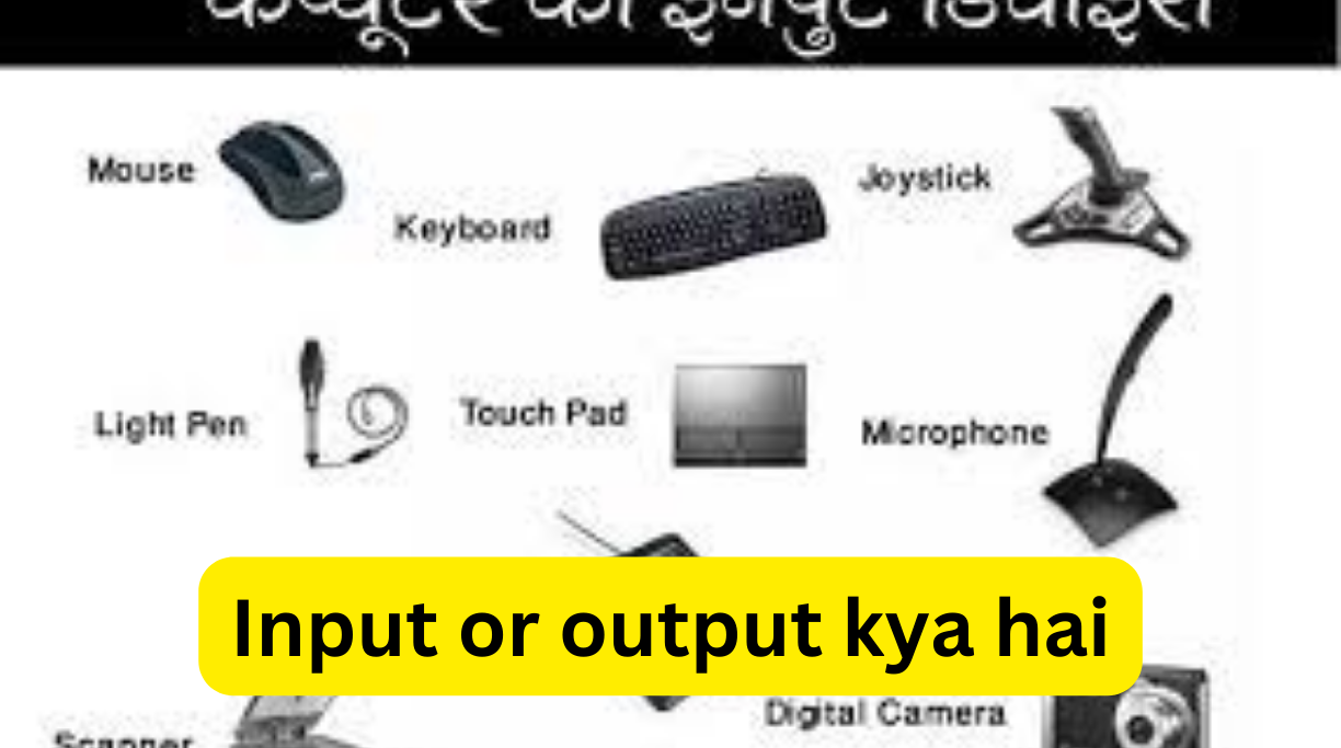 Input or output kya hai