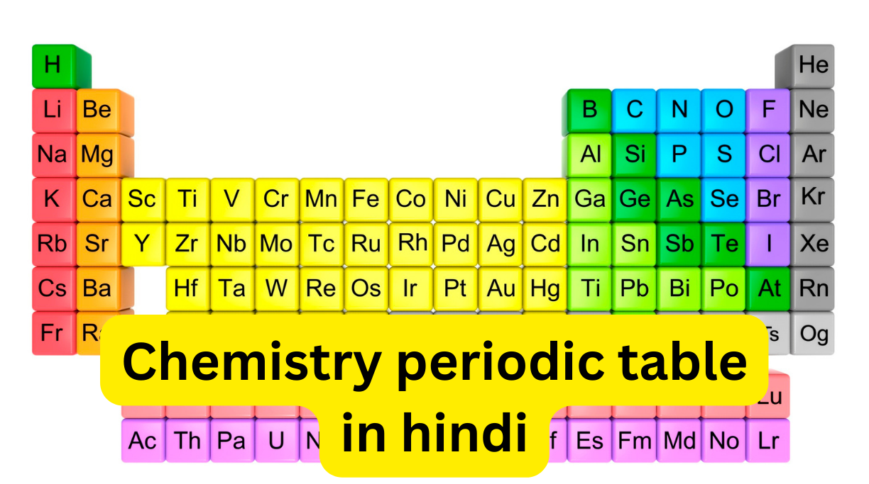 Chemistry periodic table in hindi
